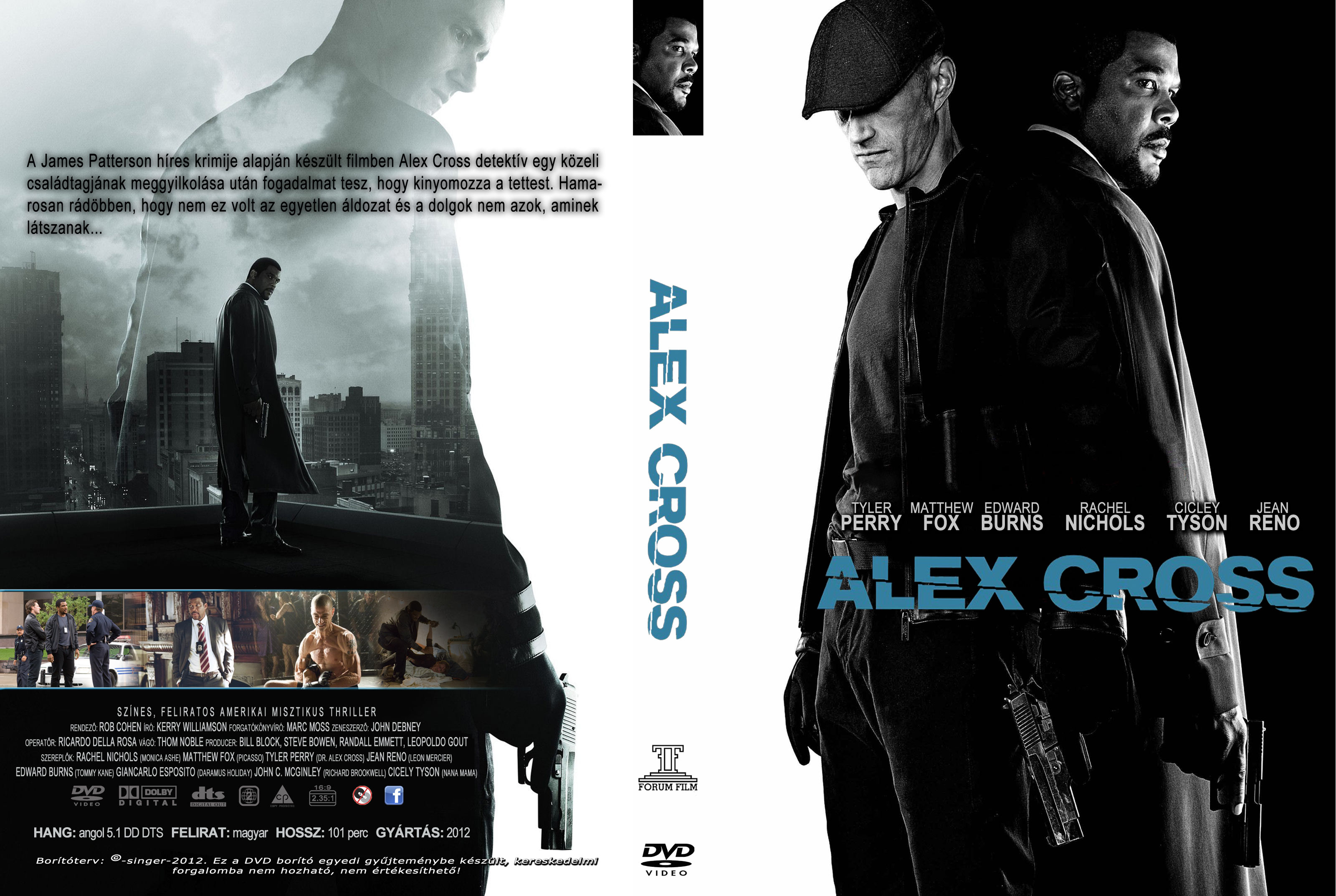 ... Blu-ray DVD borítók és CD borítók klubja - Alex Cross (singer